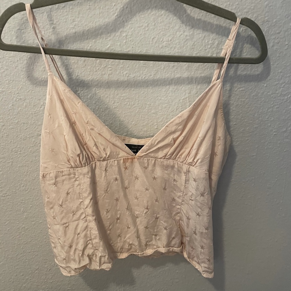 blue blush pink tank